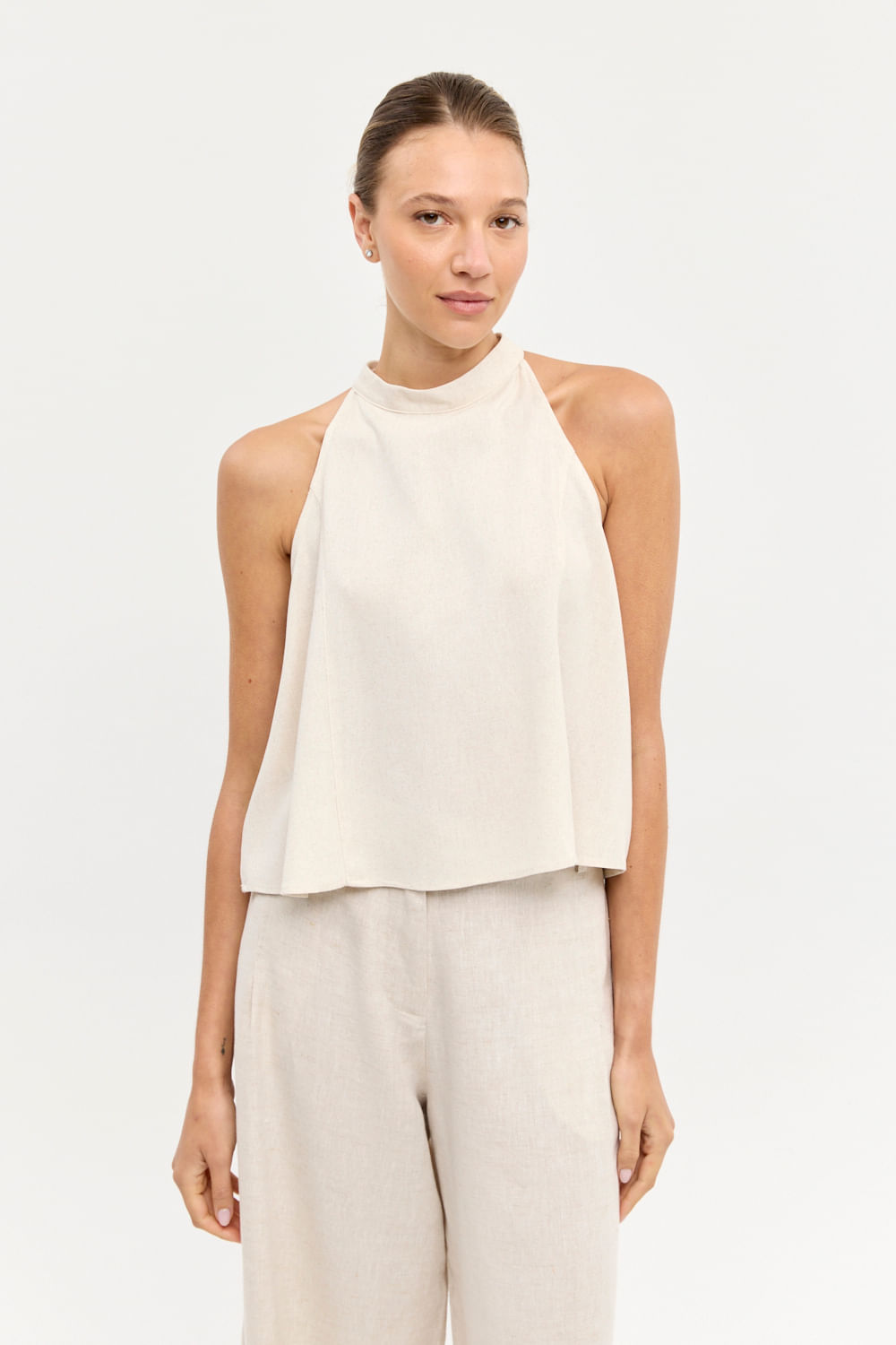 TOP LINO GARDENIA — imagen 2