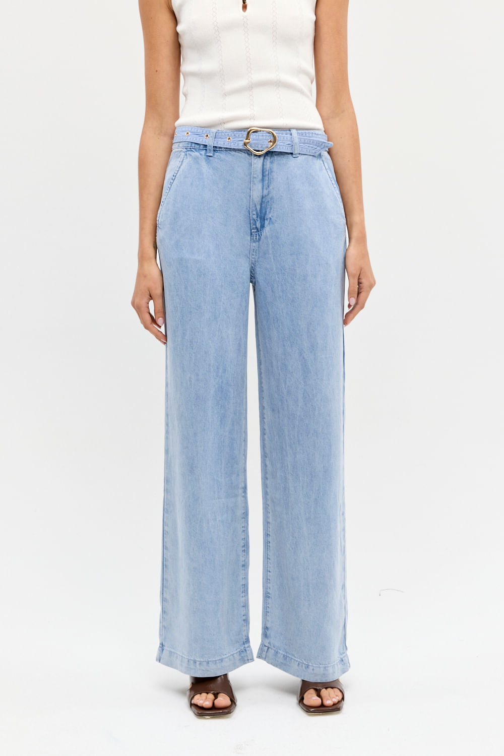 JEAN LILY STRAIGHT BELT — imagen 2