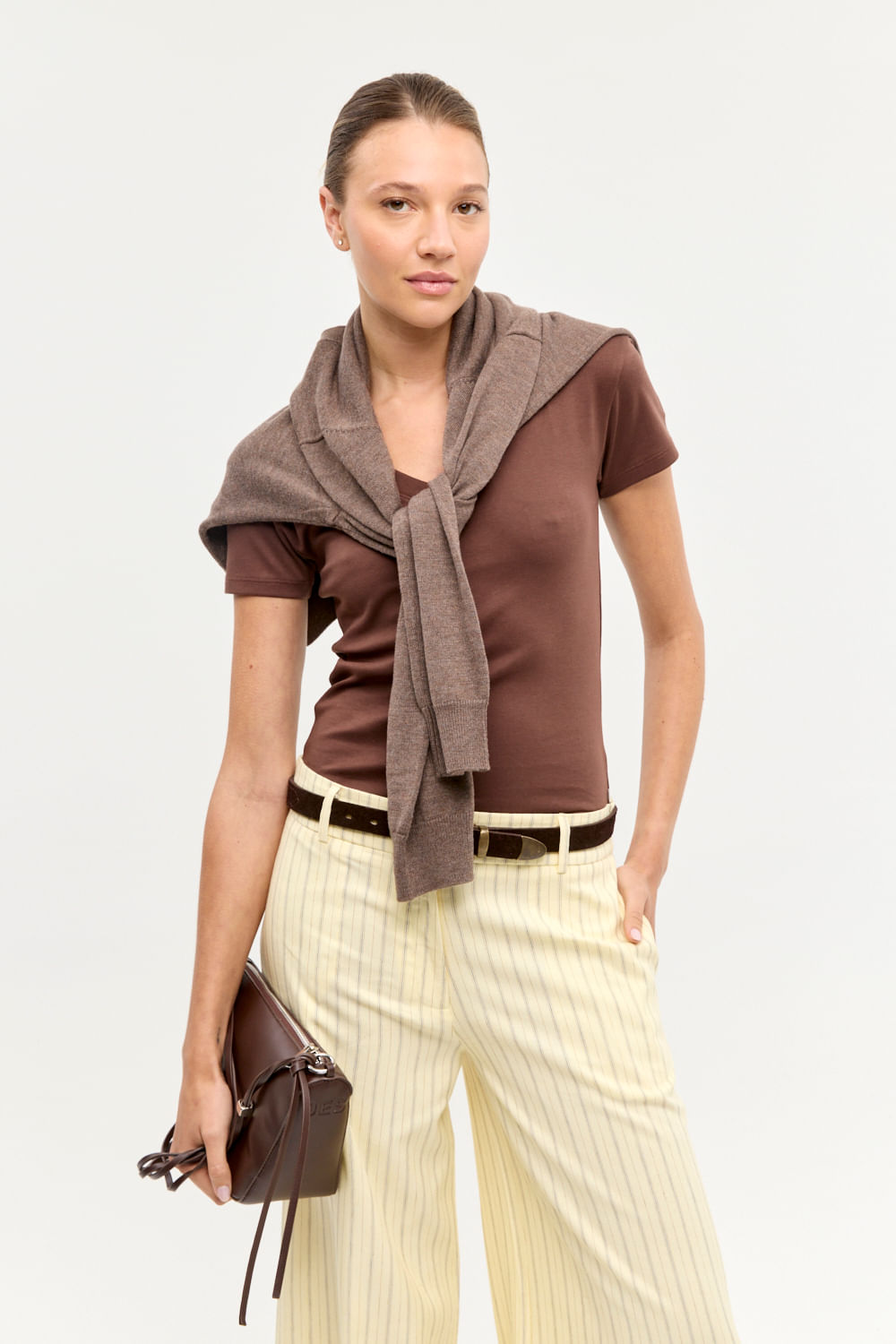 REMERA COTTON PIMA BIANCA