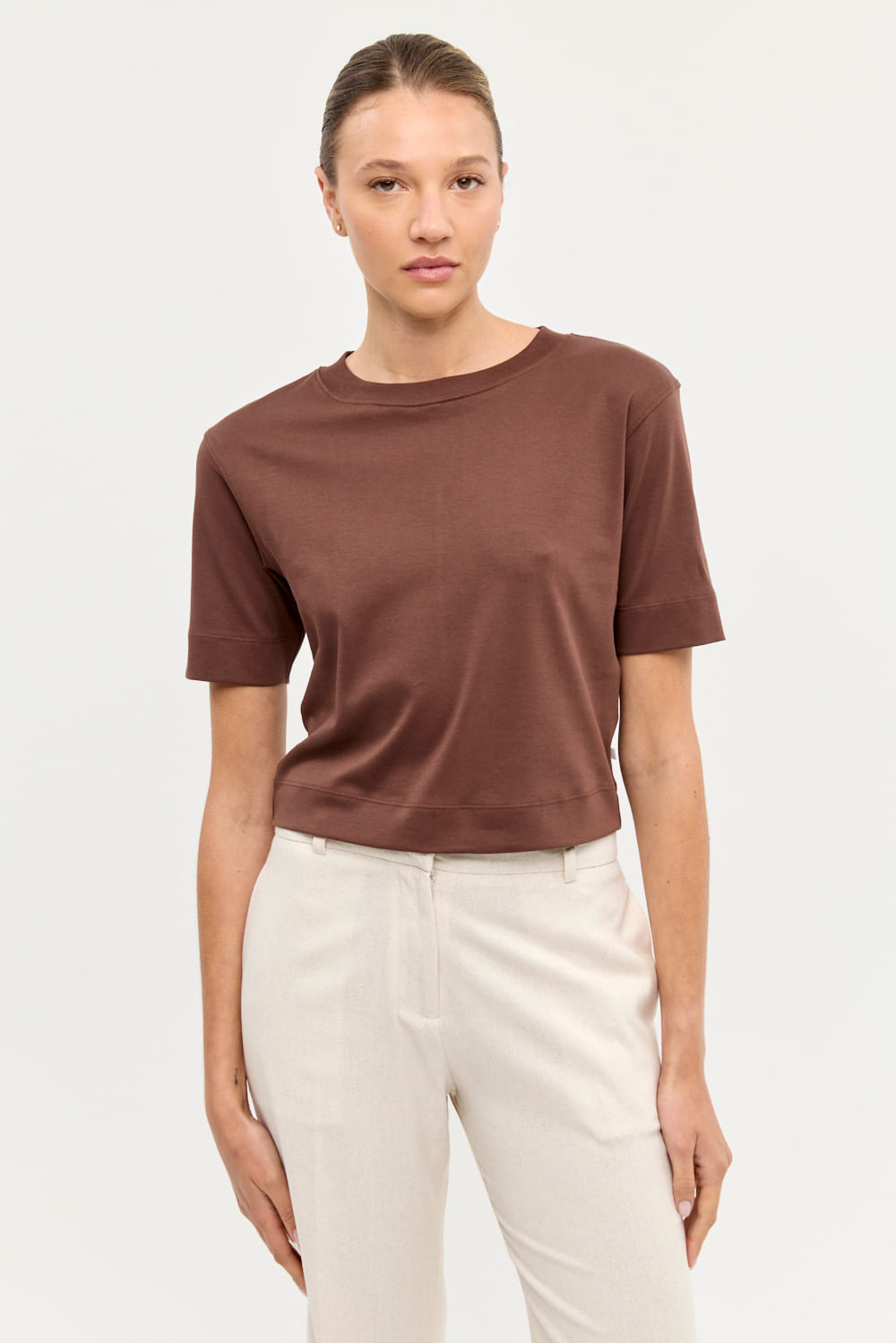 REMERA COTTON PIMA ALICE — imagen 2