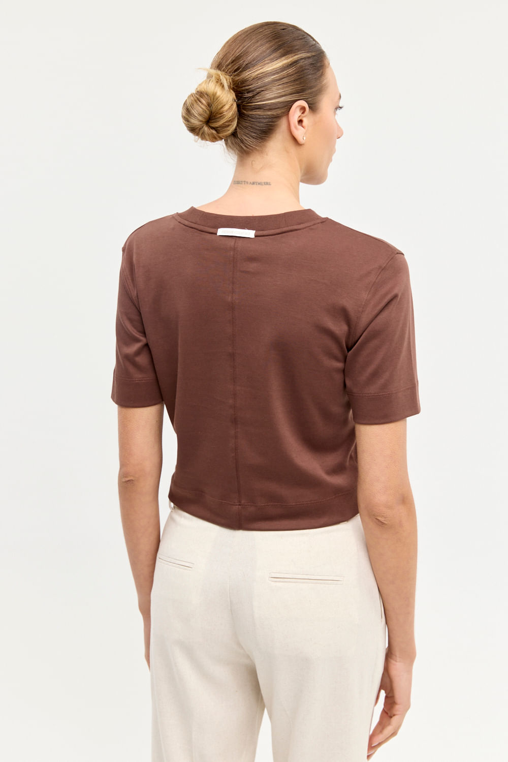 REMERA COTTON PIMA ALICE — imagen 3
