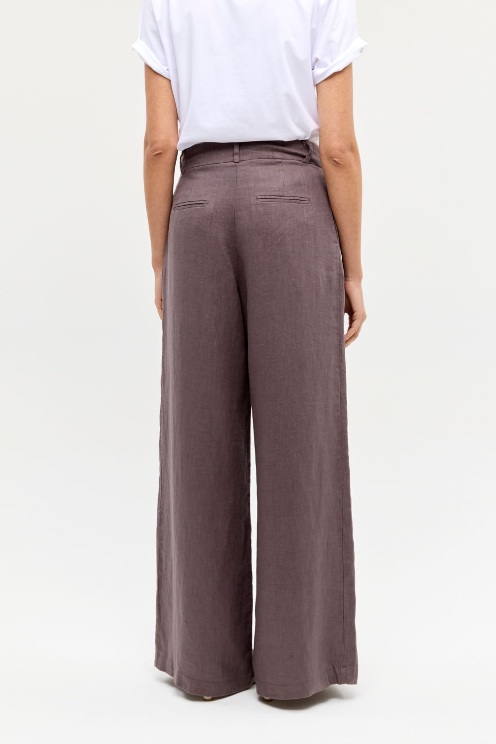 Pantalón lino premium toscana de Desiderata — imagen 2