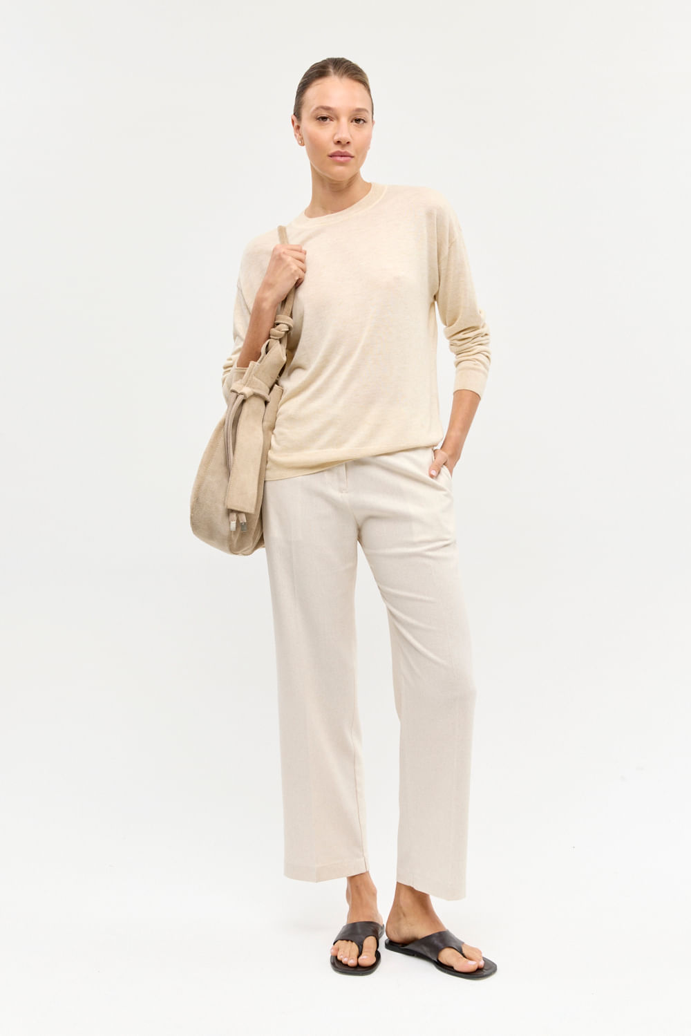 SWEATER ESSENTIAL LUREX