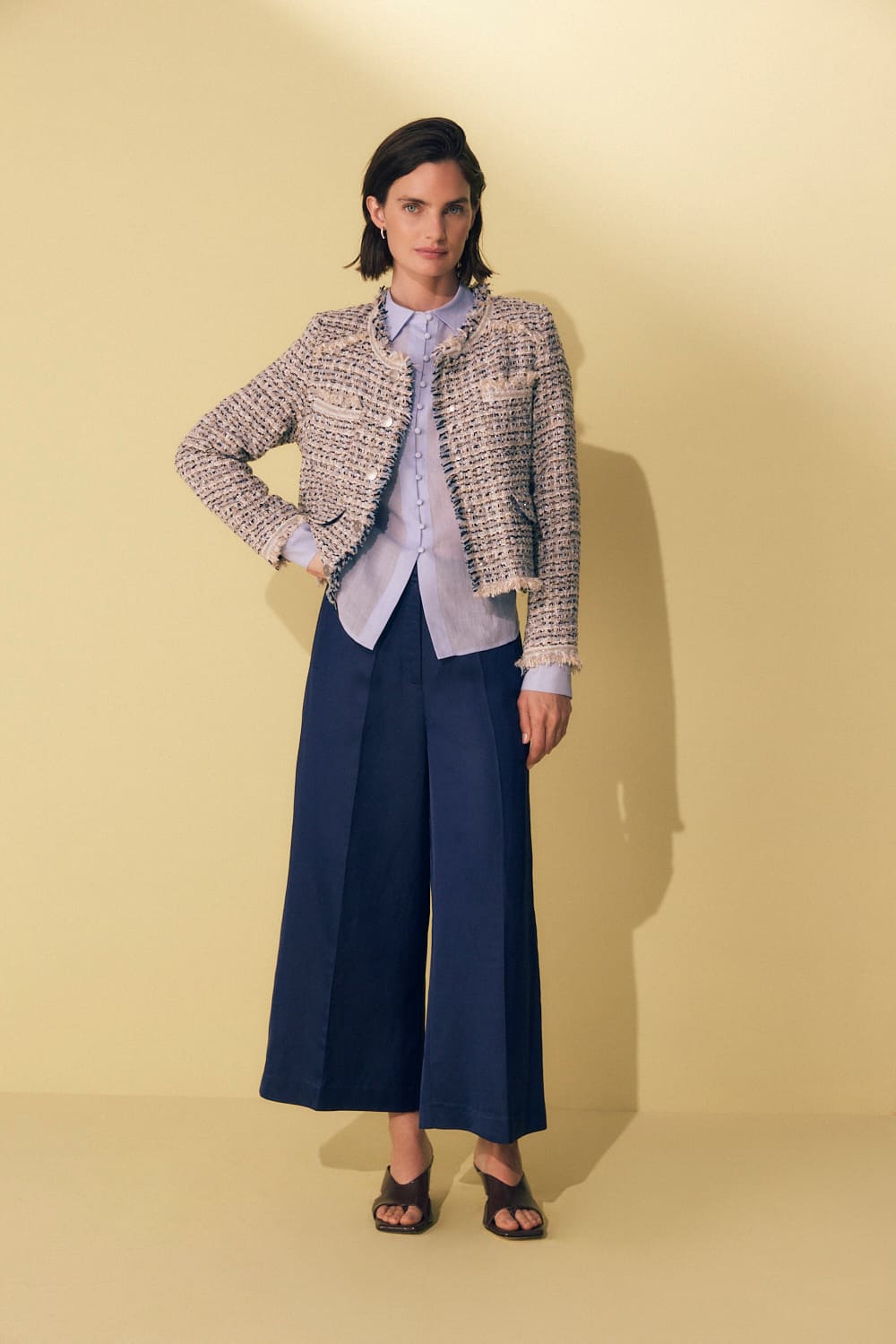 Chaqueta tweed and sequins Desiderata