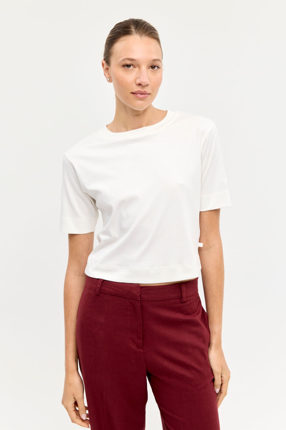 REMERA COTTON PIMA ALICE — imagen 2