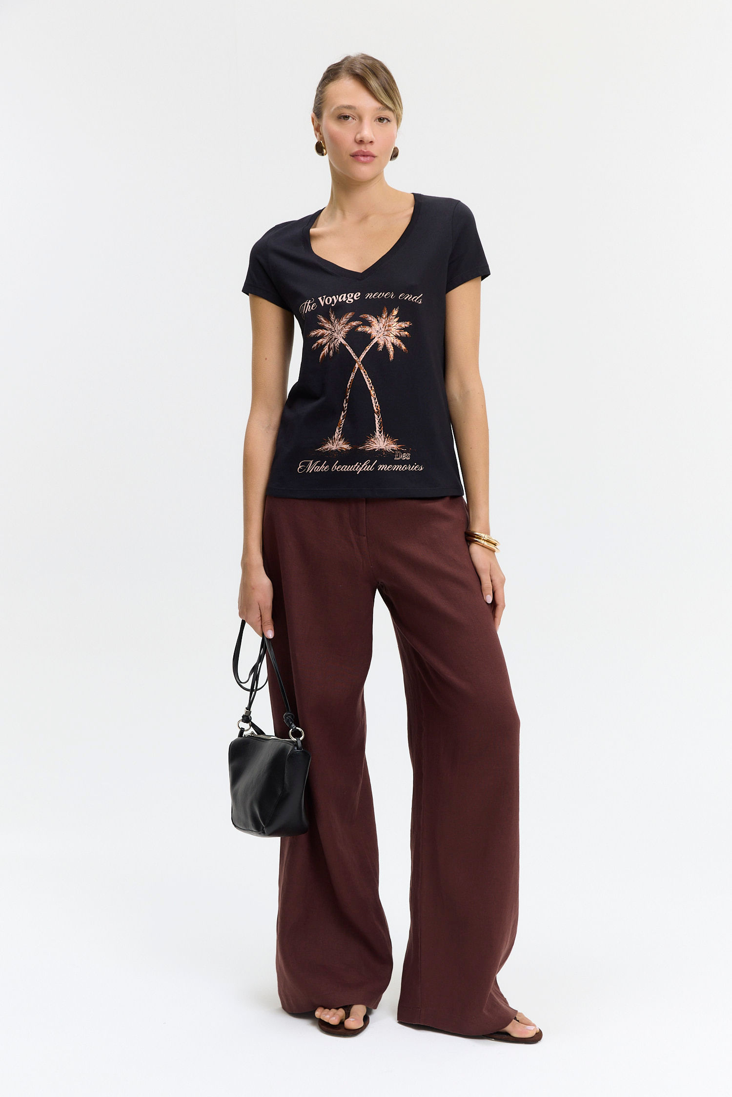 REMERA COTTON PRINT ENJOY