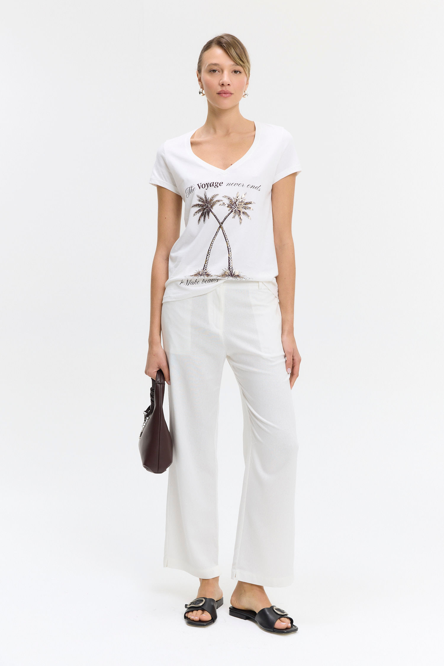 REMERA COTTON PRINT ENJOY