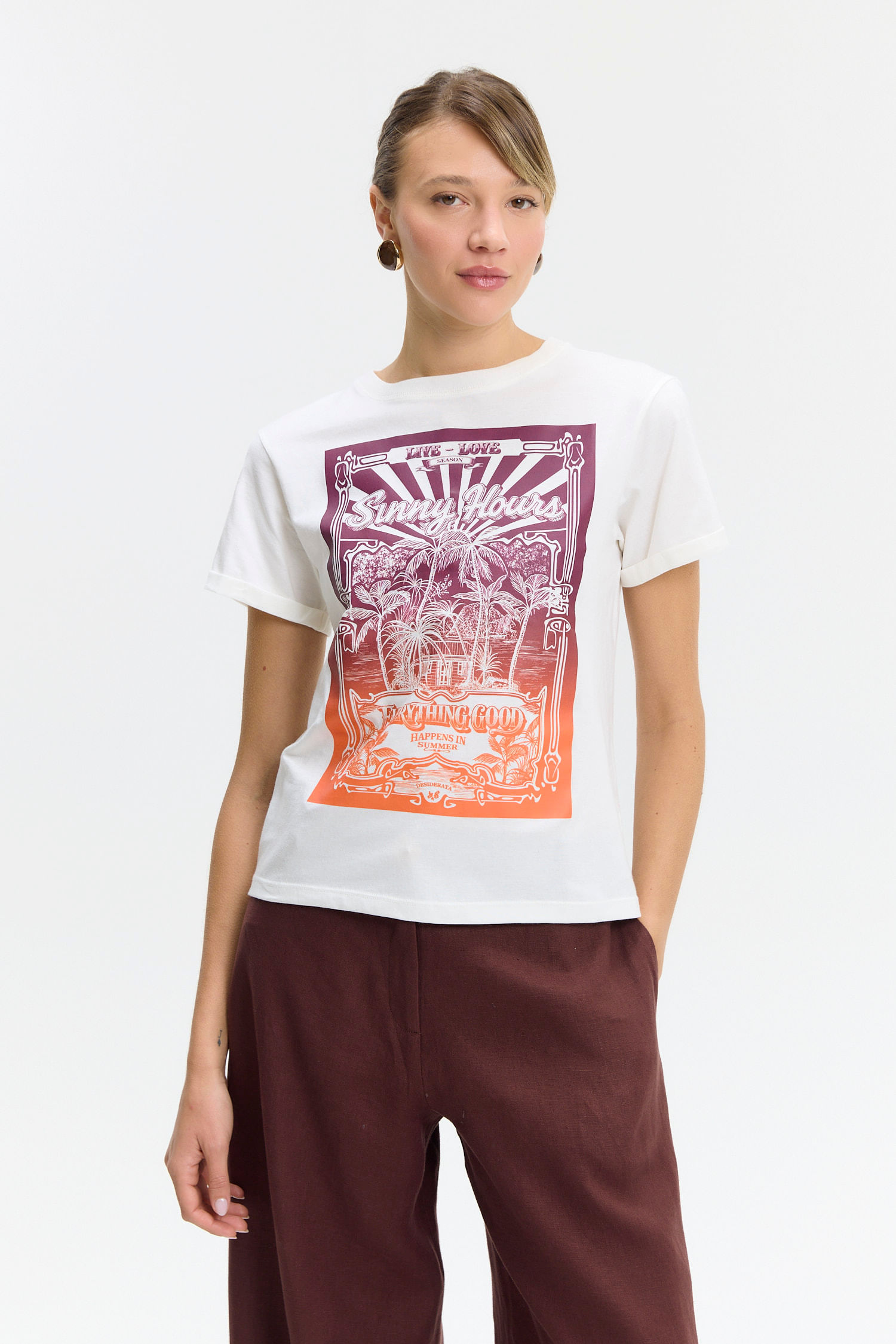 REMERA COTTON PRINT MIK — imagen 2