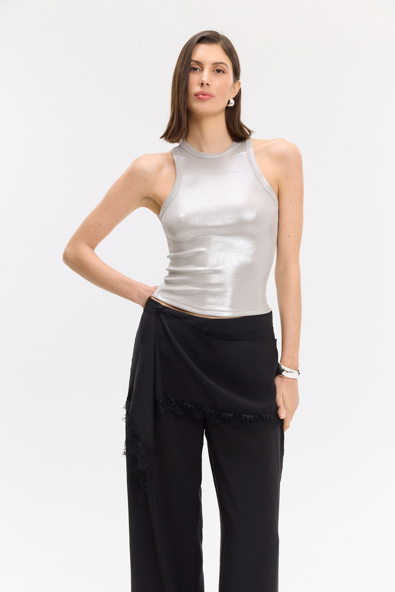 Musculosa metallic Liverpool Desiderata — imagen 2