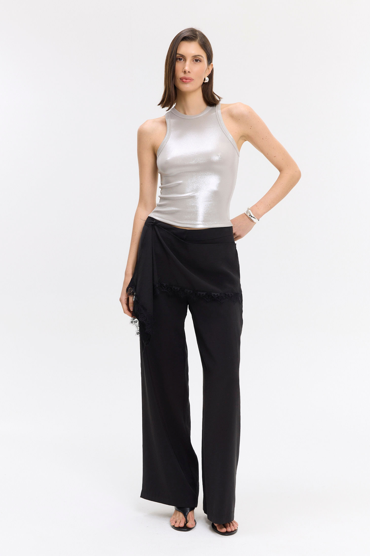 Musculosa metallic Liverpool Desiderata — imagen 7